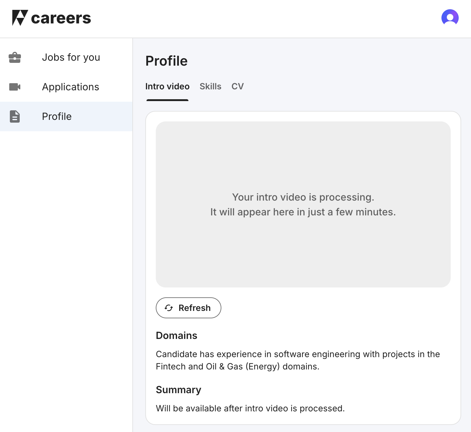 Video introduction feature